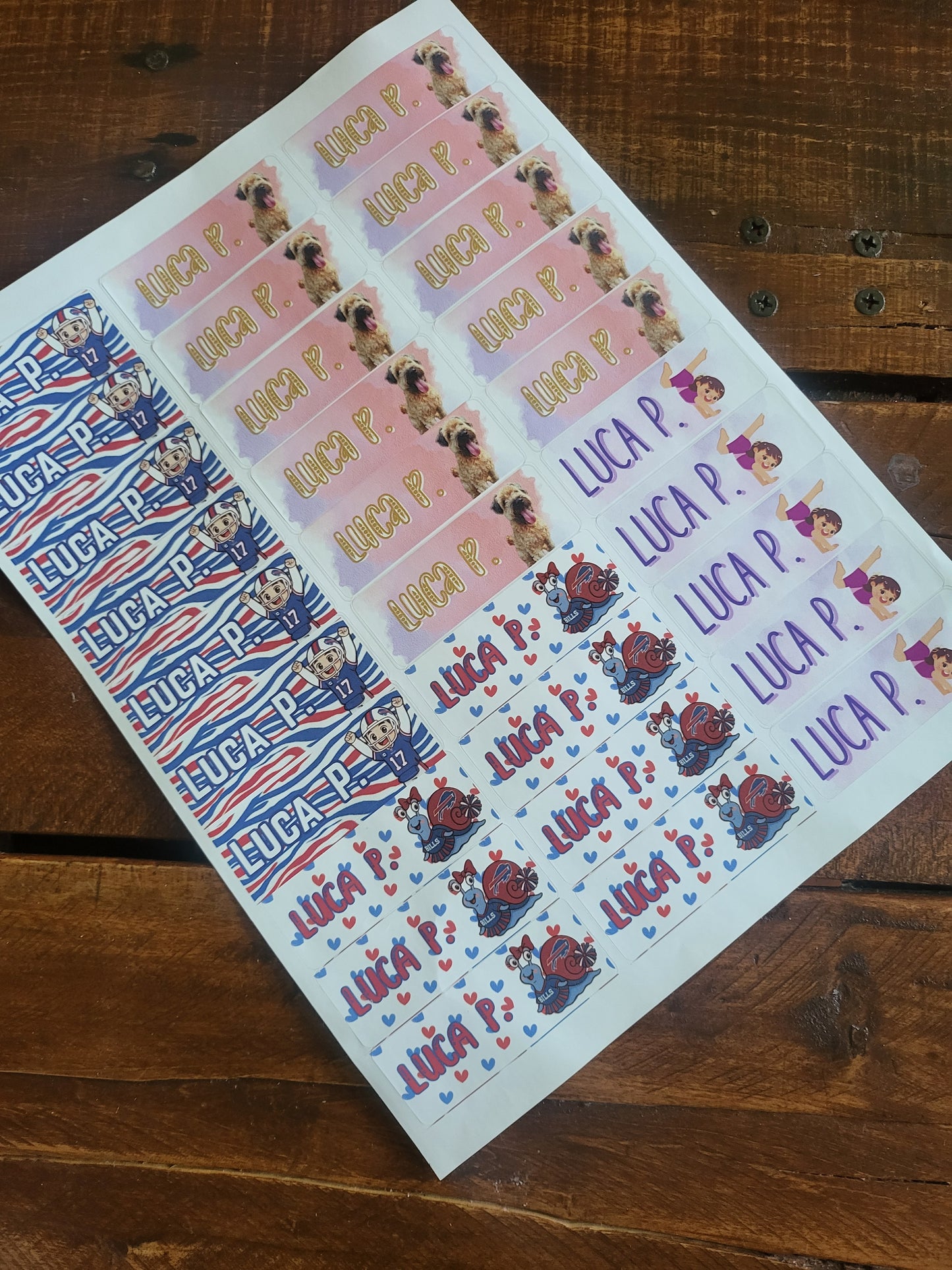 Custom Supply Labels
