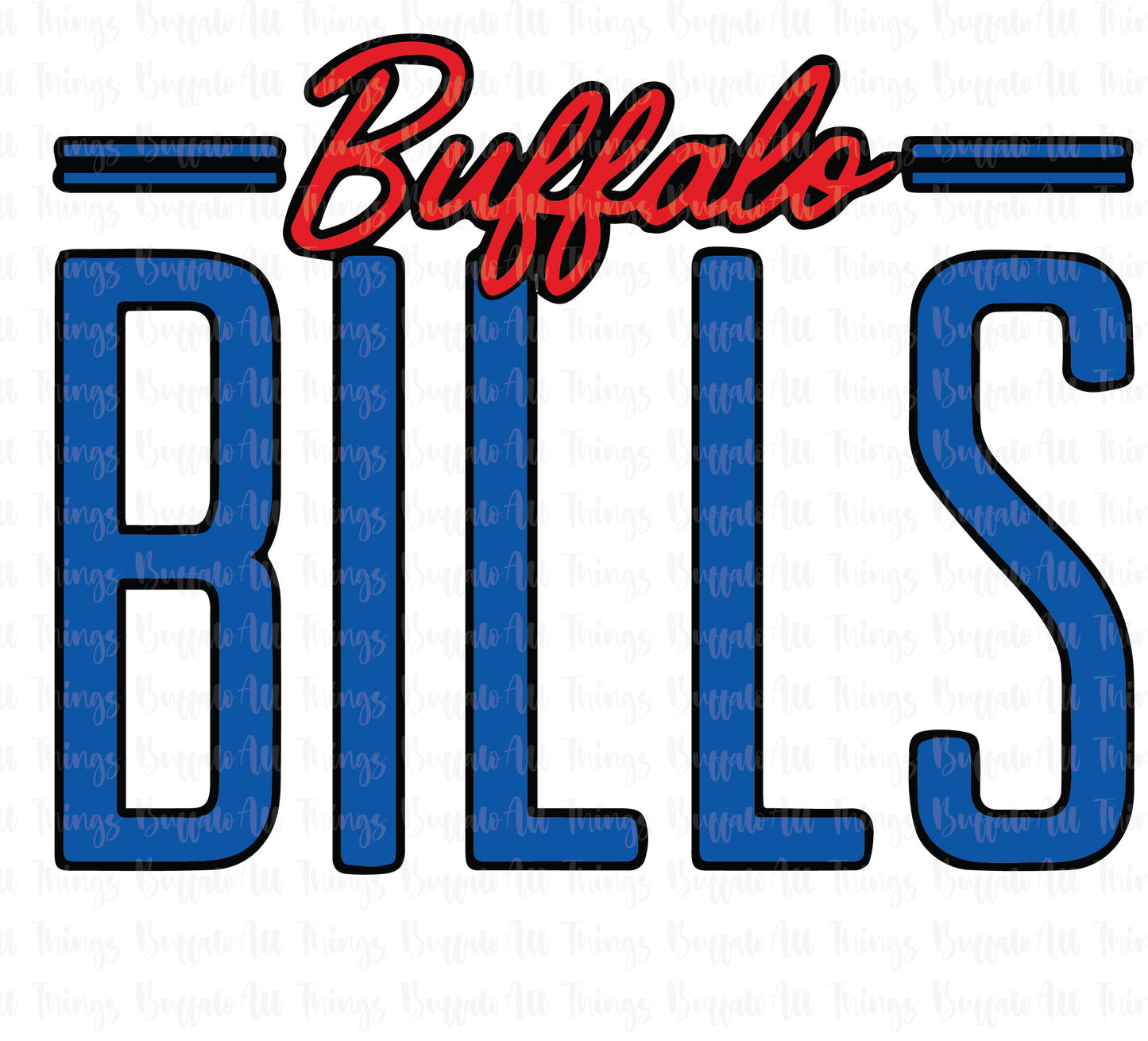 Buffalo Bills Vintage Style1