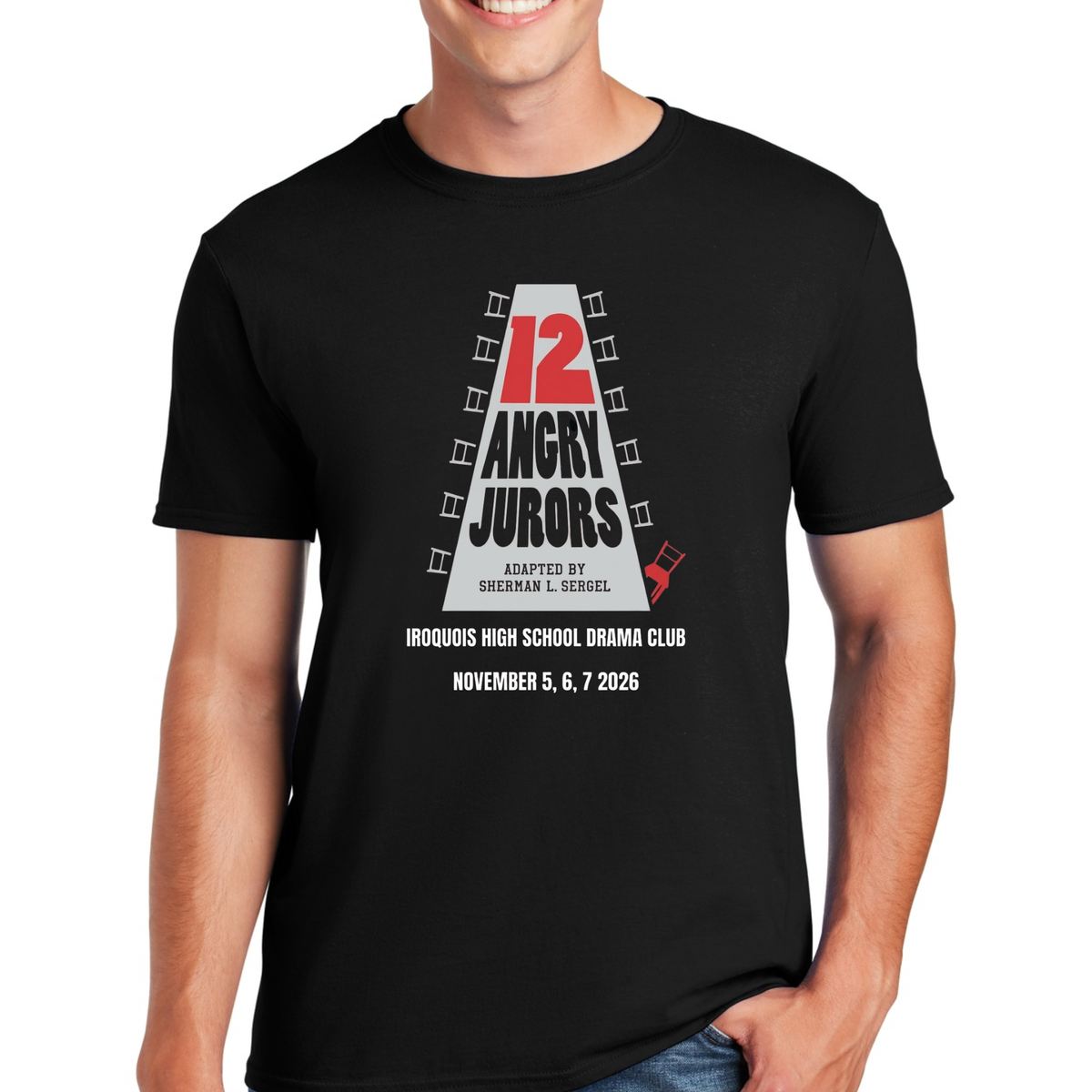Angry Jurors Black UNISEX T