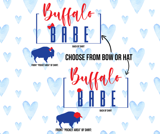 Buffalo Babe Blue & Red (TODDLER 2T-5T)