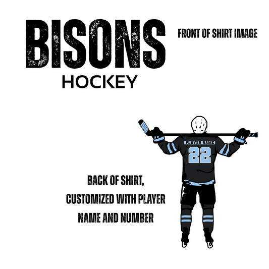 Bisons Hockey Distressed (with player customization)