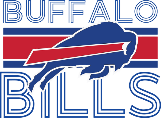 Buffalo Bills with Retro Font
