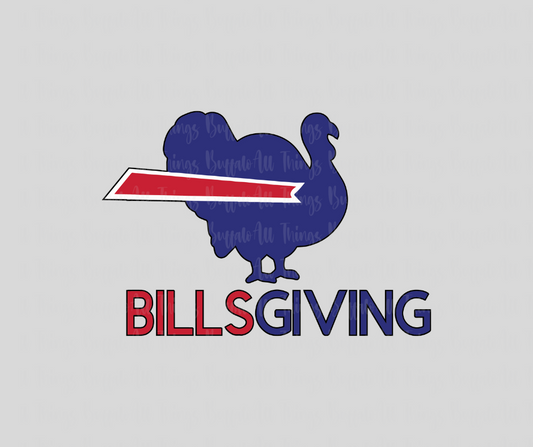 Billsgiving Turkey Logo