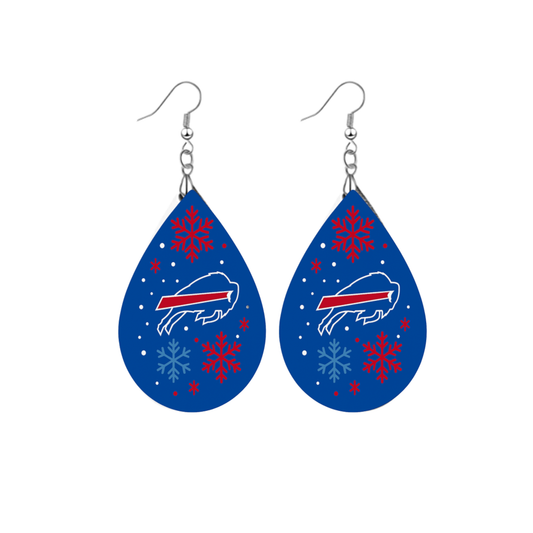 Winter Buffalo Earrings