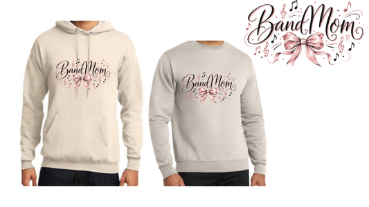 Band and Bow Sweatshirt (Hoodie/Crewneck)