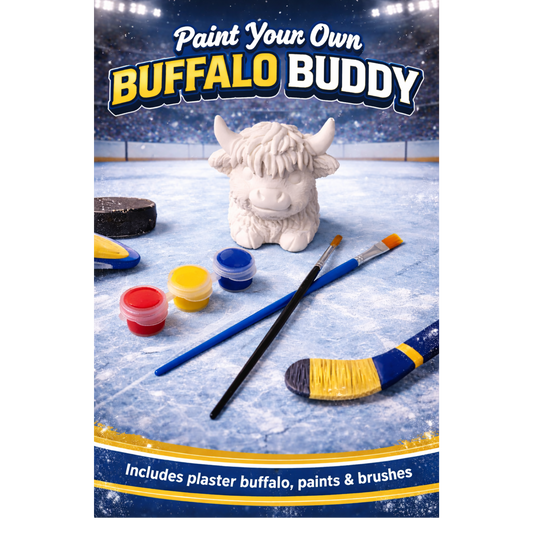 Paint your own Buffalo Buddy