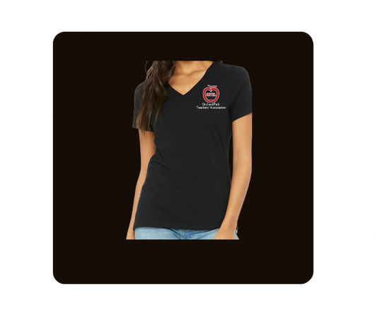Ladies' Relaxed Jersey V-Neck T-Shirt
