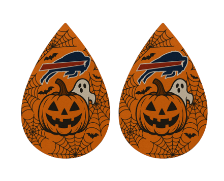 Buffa-ween Teardrop Earrings