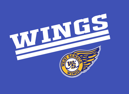 Wings with logo
