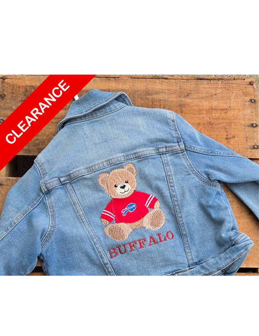 CLEARANCE- Toddler Embroidered Jean Jackets