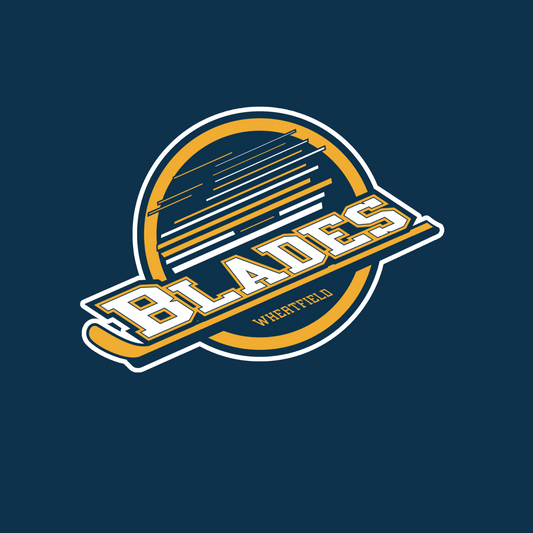 Blades with logo