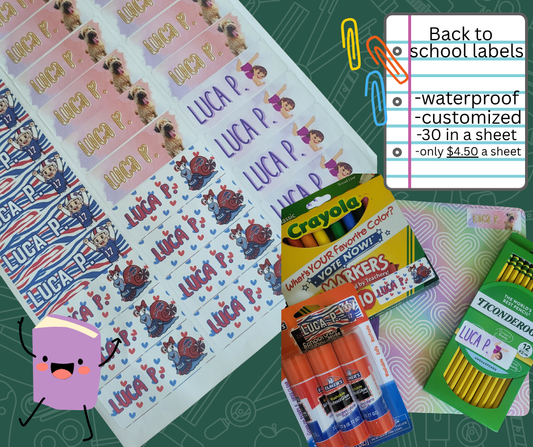 Custom Supply Labels